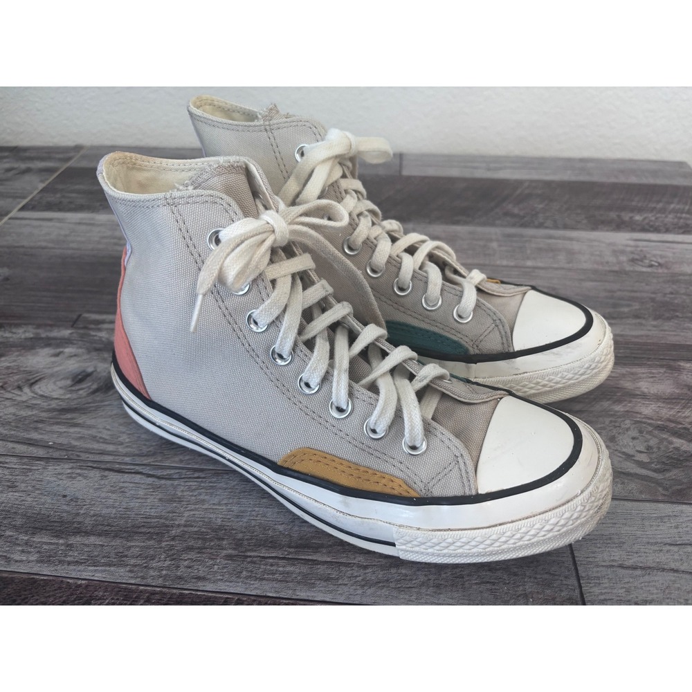 Converse Chuck Taylor All Star 70 High Top Sneakers Multi Color Block‎ W8.5 M6.5